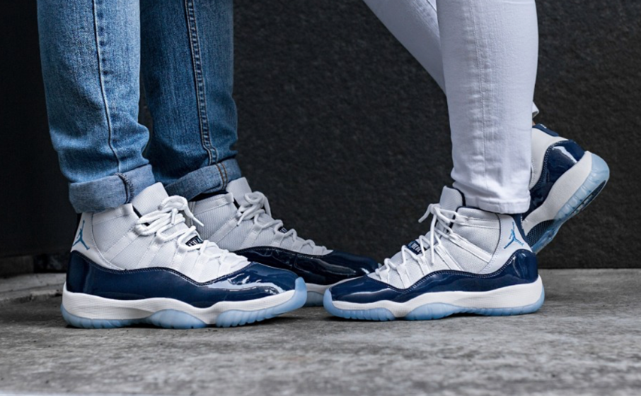Giày Nike Air Jordan 11 Retro GS 'Win Like '82' 378038-123 - Ảnh 4