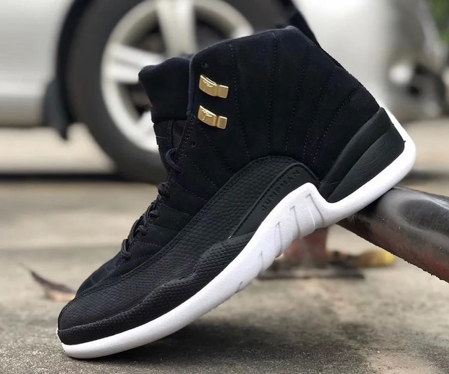 Giày Nike Air Jordan 12 Retro GS 'Reverse Taxi' 153265-017 - Ảnh 2