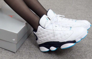 Alternative view of Giày Nike Air Jordan 13 Retro 'Obsidian' 414571-144
