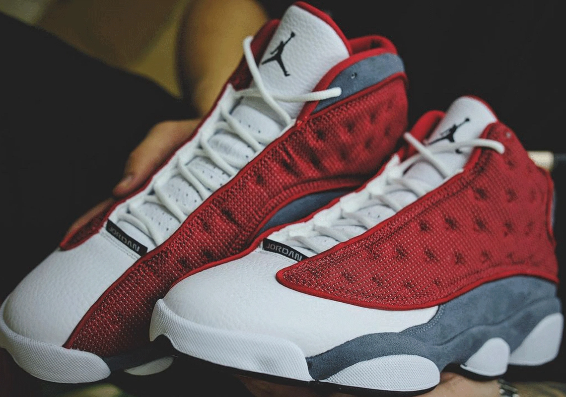 Giày Nike Air Jordan 13 Retro GS 'Red Flint' 884129-600 - Ảnh 5