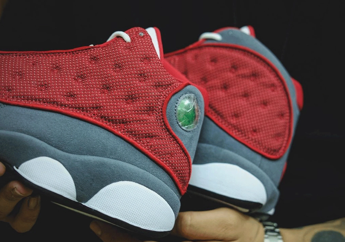 Giày Nike Air Jordan 13 Retro GS 'Red Flint' 884129-600 - Ảnh 4