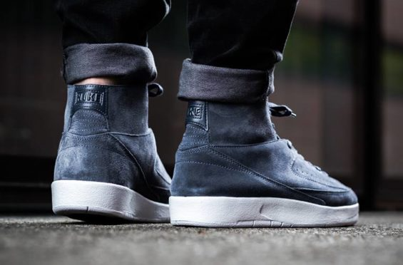 Giày Nike Air Jordan 2 Retro Deconstructed 'Thunder Blue' 897521-402 - Ảnh 4