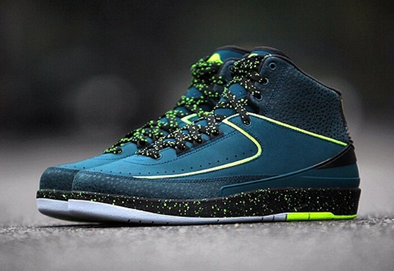 Giày Nike Air Jordan 2 Retro 'Nightshade' 385475-303 - Ảnh 10