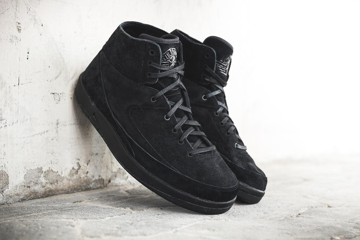Giày Nike Air Jordan 2 Retro Deconstructed 'Tripple Black' 897521-010 - Ảnh 7