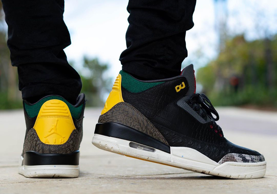 Giày Nike Air Jordan 3 Retro SE Animal Instinct 2.0 CV3583-003 - Ảnh 4