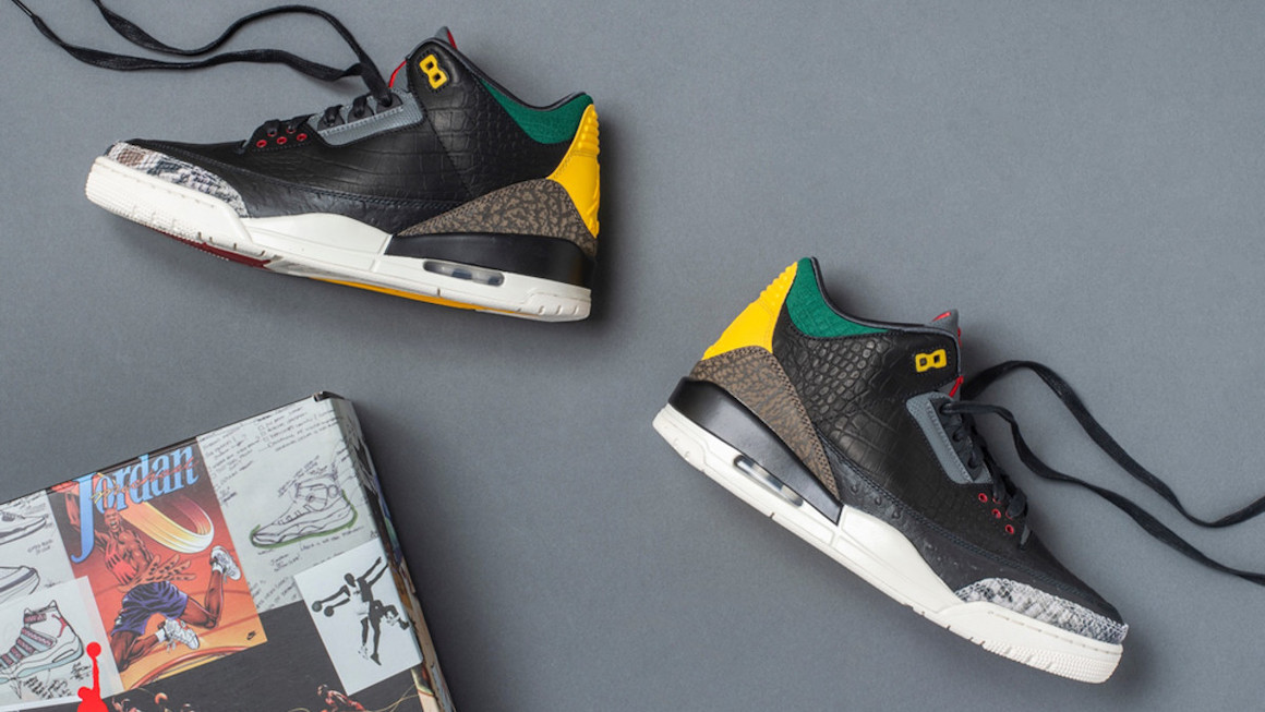 Giày Nike Air Jordan 3 Retro SE Animal Instinct 2.0 CV3583-003 - Ảnh 9