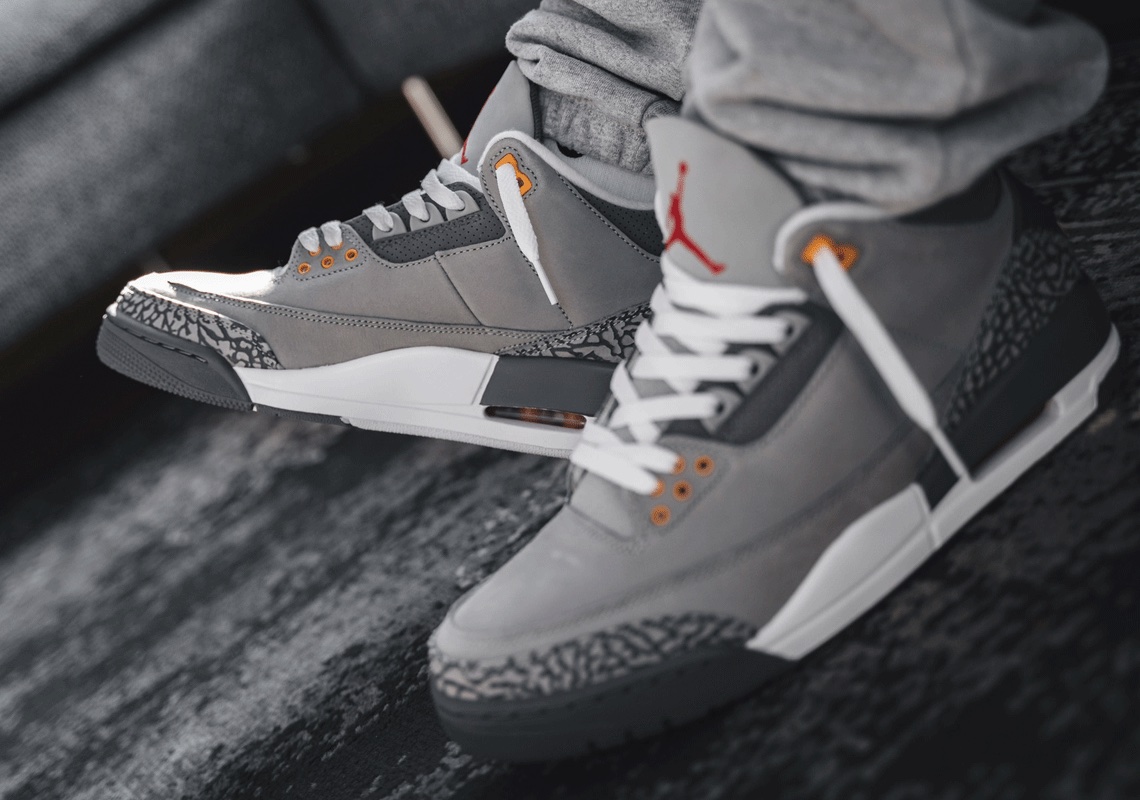 Giày Nike Air Jordan 3 Retro 'Cool Grey' 2021 CT8532-012 - Ảnh 4