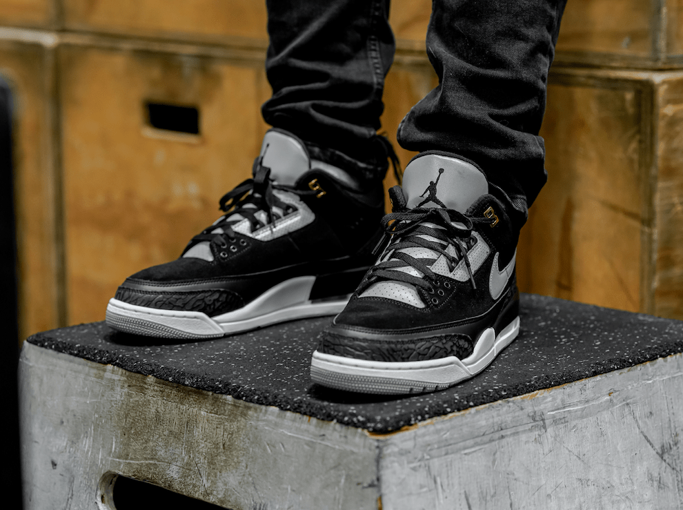 Giày Nike Air Jordan 3 Retro Tinker Sp 'Black Cement' CK4348-007 - Ảnh 6