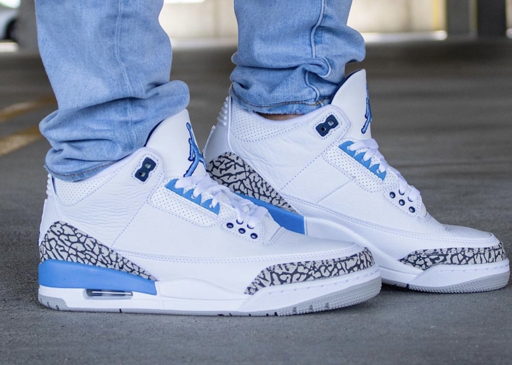 Giày Nike Air Jordan 3 Retro 'UNC' CT8532-104 - Ảnh 3