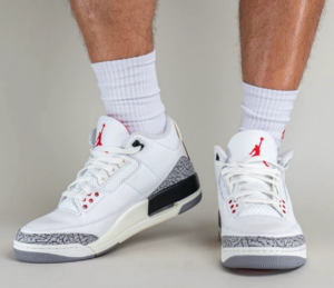 Giay Nike Air Jordan 3 Retro GS 'White Cement' DM0967-100