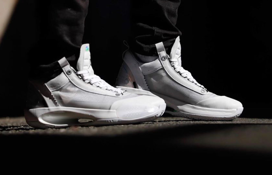 Giày Nike Air Jordan 34 Low PF 'Pure Money' CU3475-100 - Ảnh 4