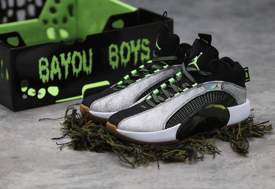 Giày Nike Zion Williamson Air Jordan 35 'Bayou Boys' DA2372-100 - Ảnh 5