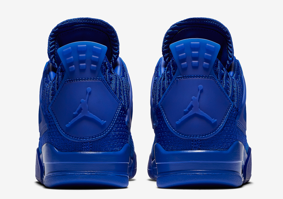 Giày Nike Air Jordan 4 Flyknit 'Hyper Royal' AQ3559-400 - Ảnh 3