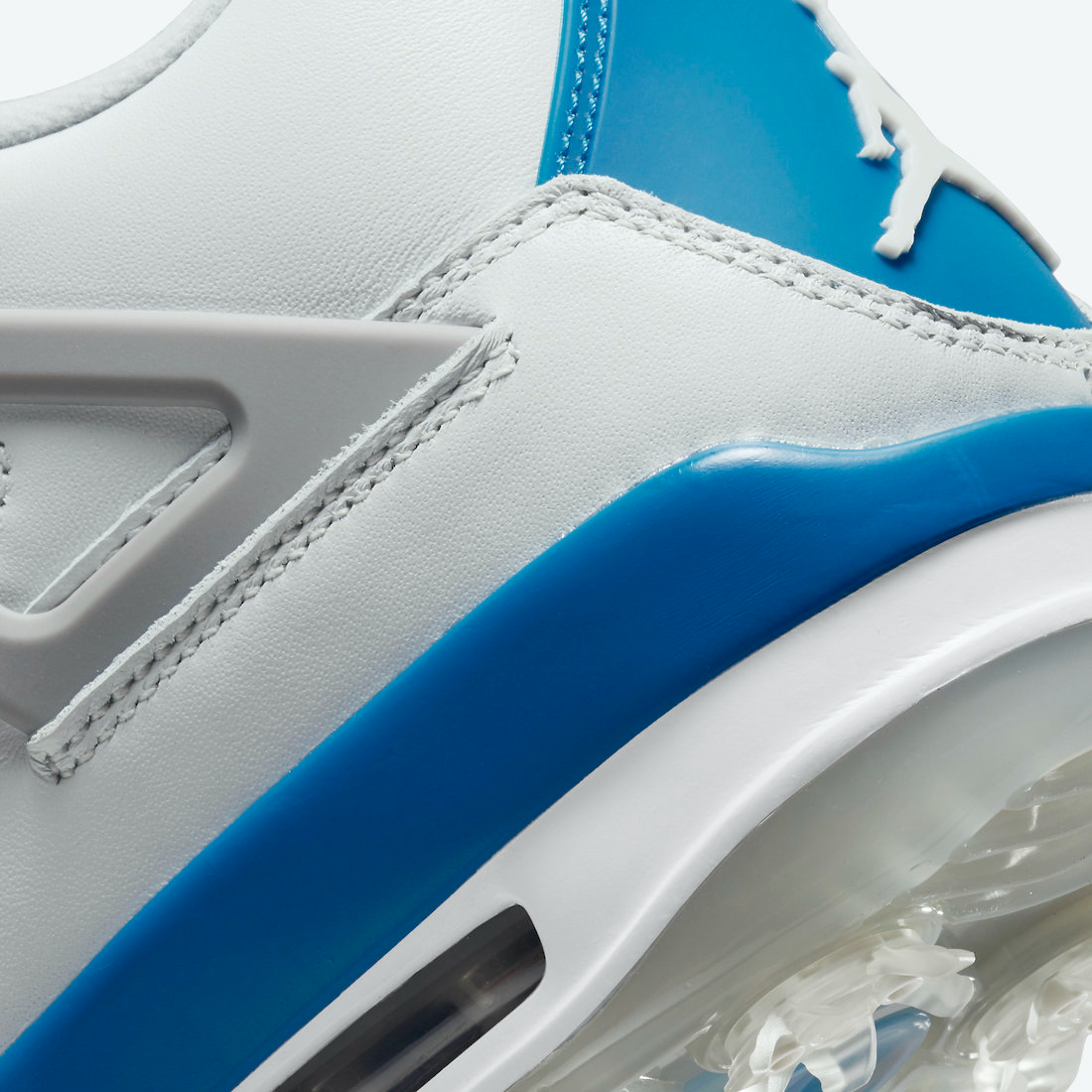 Giày Golf Nike Air Jordan 4 Golf 'Military Blue' CU9981-101 - Ảnh 5