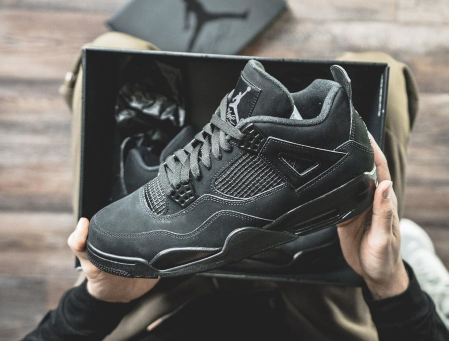 Giày Nike Air Jordan 4 Retro 'Black Cat' 2020 CU1110-010 - Ảnh 6