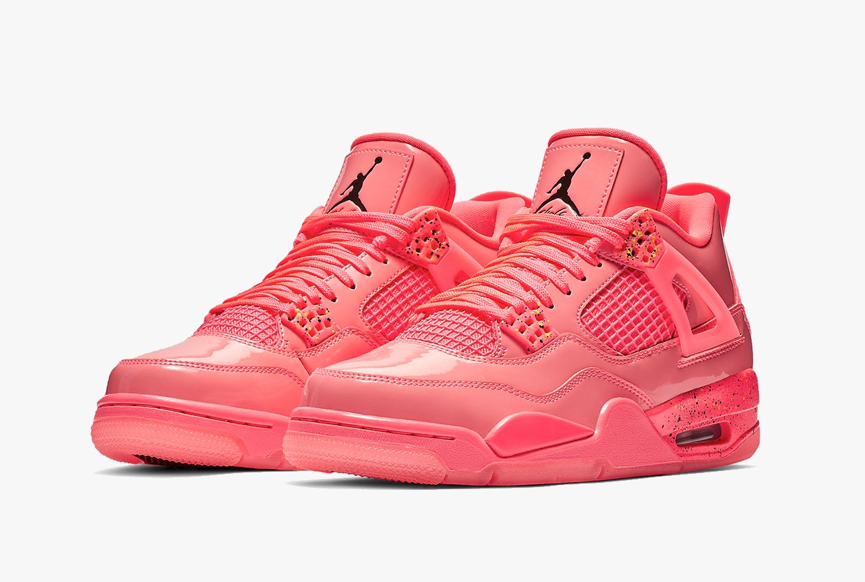 Giày Nike Wmns Air Jordan 4 Retro NRG 'Hot Punch' AQ9128-600 - Ảnh 5