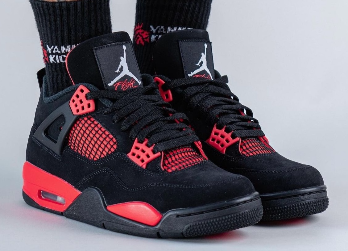 Giày Nike Air Jordan 4 'Red Thunder' CT8527-016 - Ảnh 6