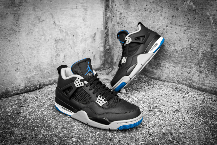 Giày Nike Air Jordan 4 Retro GG 'Motorsport Away' 408452-006 - Ảnh 4