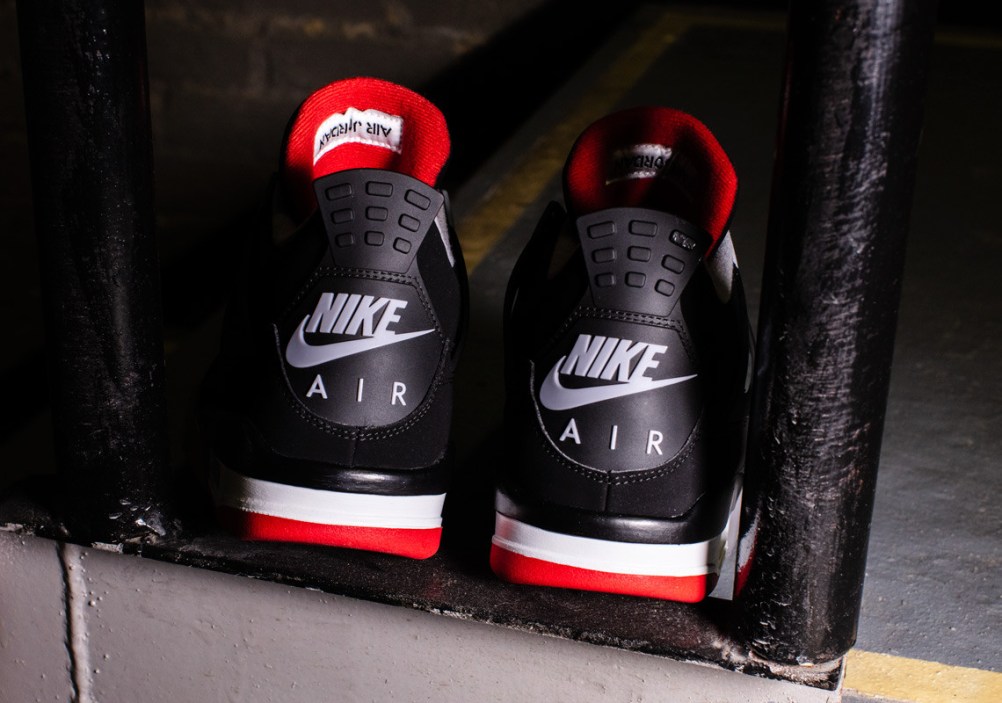 Giày Nike Air Jordan 4 Retro OG 'Bred' 2019 308497-060 - Ảnh 5
