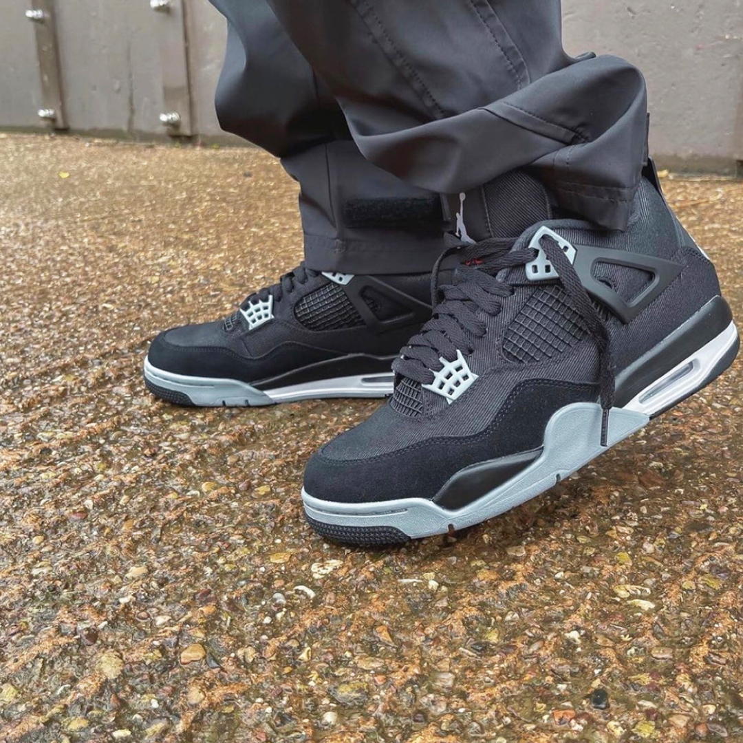 Giày Nike Jordan 4 Retro SE 'Black Light Steel' DH7138-006 - Ảnh 3