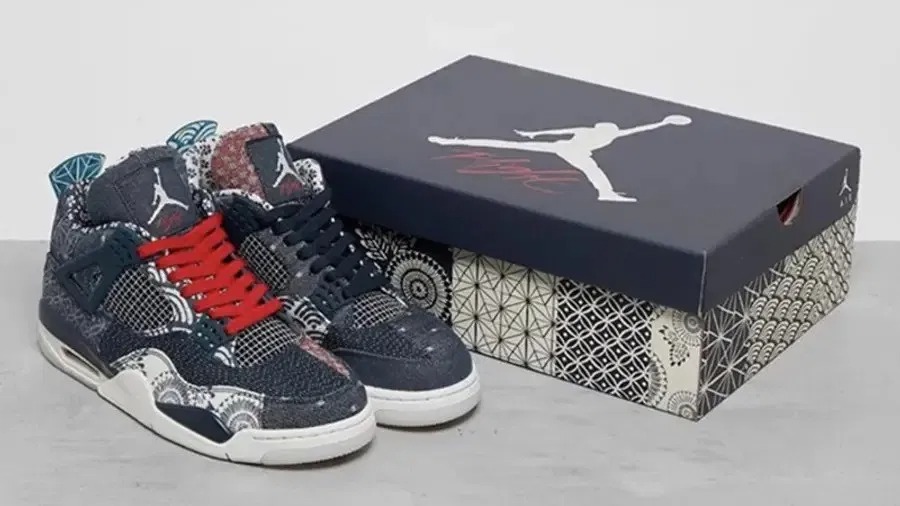Giày Nike Air Jordan 4 Retro SE Sashiko CW0898-400 - Ảnh 6