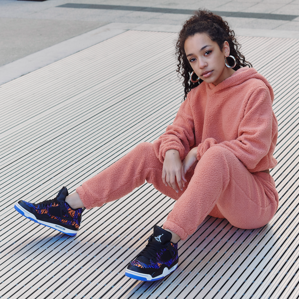 Giày Nike Air Jordan 4 Retro SE GG 'Rush Violet' BQ9043-005 - Ảnh 2