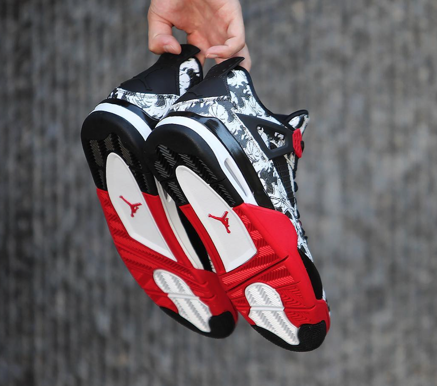 Giày Nike Air Jordan 4 Retro 'Tattoo' BQ0897-006 - Ảnh 2