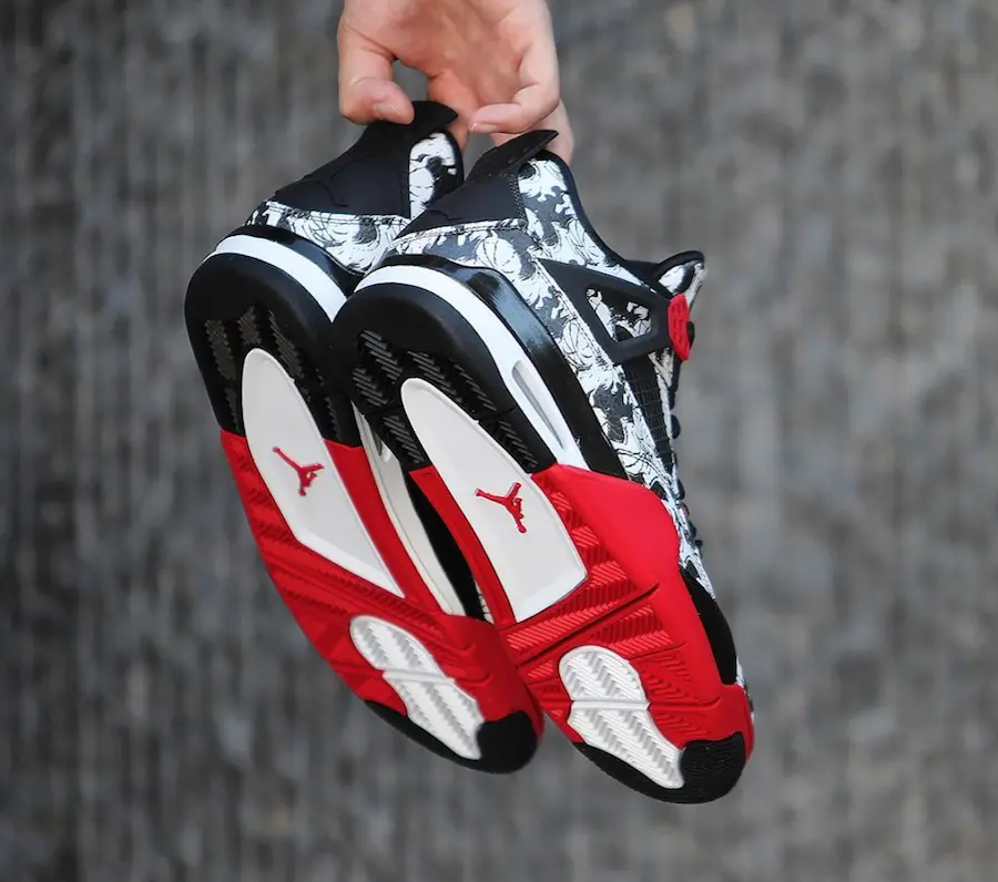 Alternative view of Giày Nike Air Jordan 4 Retro 'Tattoo' BQ0897-006