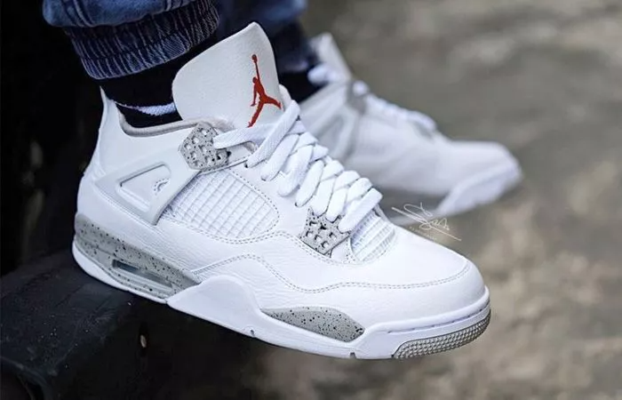 Giày Nike Air Jordan 4 Retro 'White Oreo' CT8527-100 - Ảnh 3