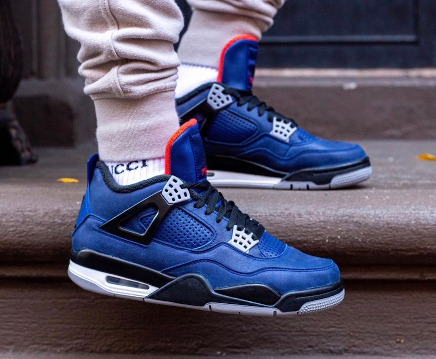 Giày Nike Air Jordan 4 Winter 'Loyal Blue' CQ9597-401 - Ảnh 2