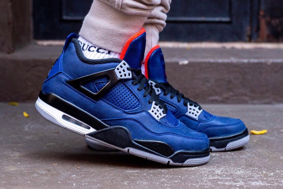 Giày Nike Air Jordan 4 Winter 'Loyal Blue' CQ9597-401 - Ảnh 4