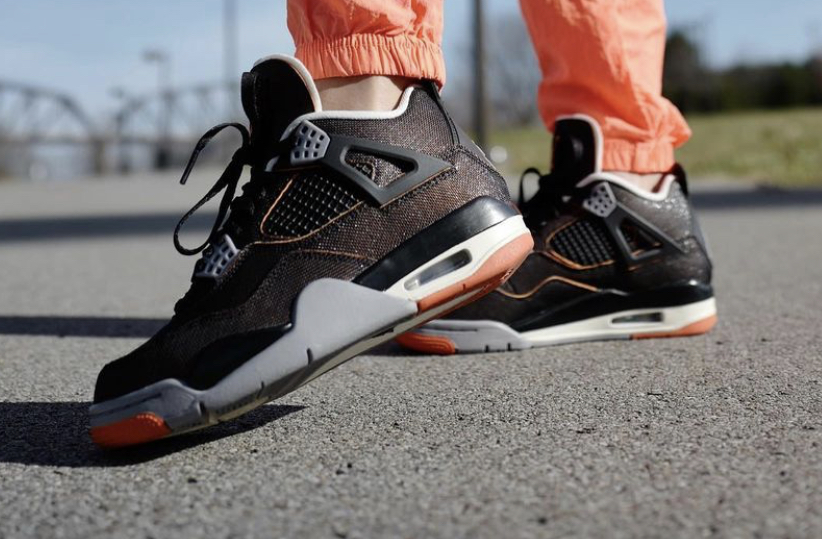 Giày Nike Wmns Air Jordan 4 Retro 'Starfish' CW7183-100 - Ảnh 7