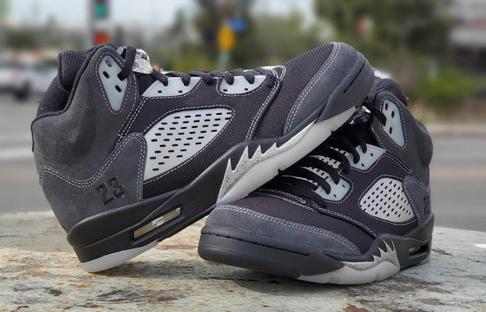 Giày Nike Air Jordan 5 Retro 'Anthracite' DB0731-001 - Ảnh 5