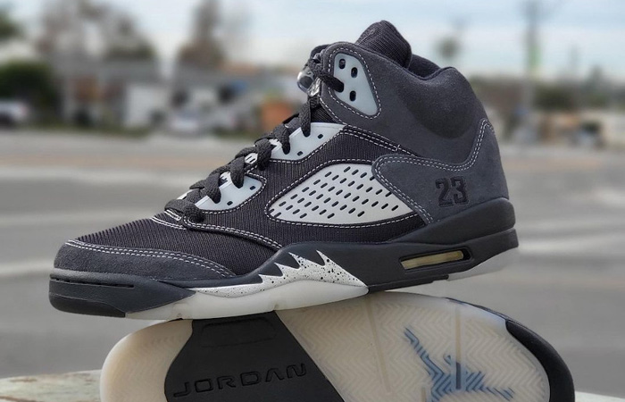 Giày Nike Air Jordan 5 Retro 'Anthracite' DB0731-001 - Ảnh 6