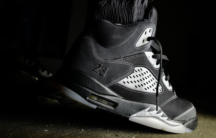Giày Nike Air Jordan 5 Retro 'Anthracite' DB0731-001 - Ảnh 4