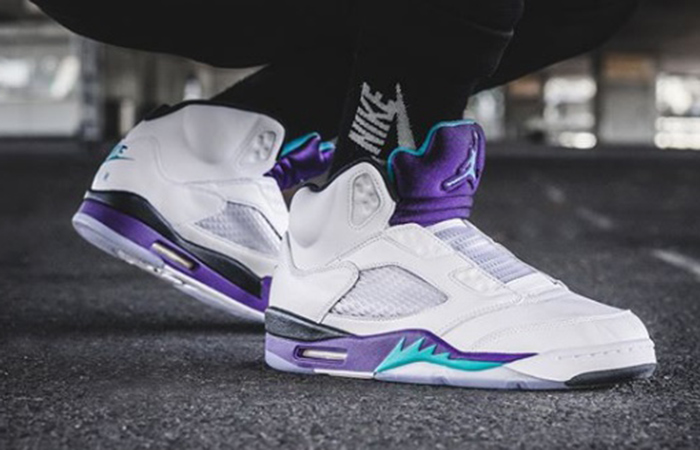 Giày Nike Air Jordan 5 Retro NRG 'Fresh Prince' AV3919-135 - Ảnh 4