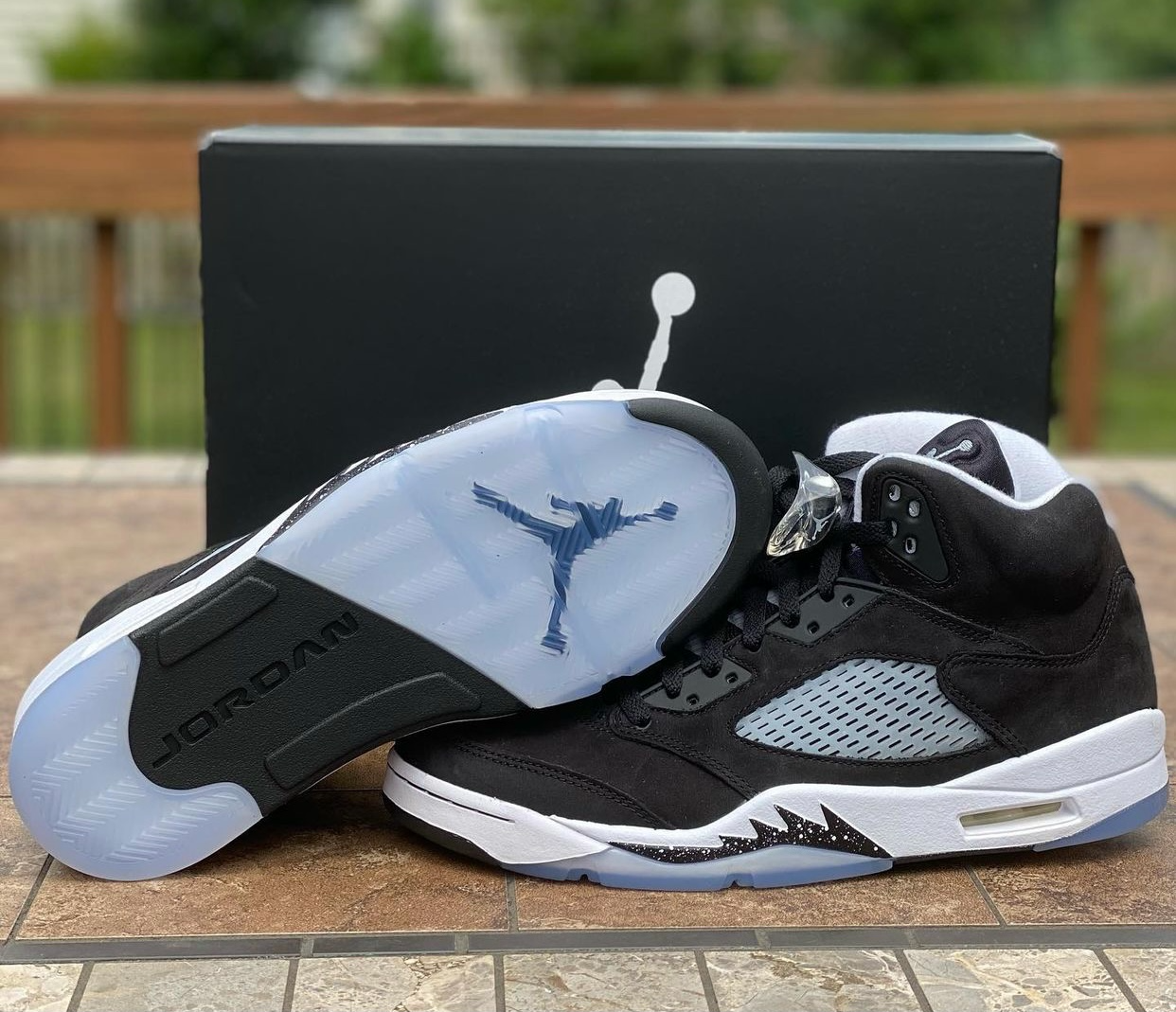 Giày Nike Air Jordan 5 Retro 'Oreo' 2021 CT4838-011 - Ảnh 6