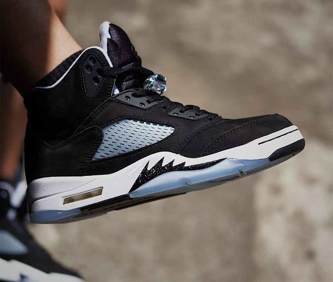 Giày Nike Air Jordan 5 Retro 'Oreo' 2021 CT4838-011 - Ảnh 3