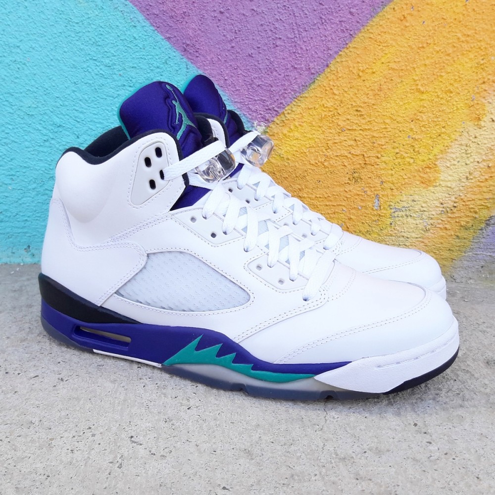 Giày Nike Air Jordan 5 Retro 'Grape' 2013 136027-108 - Ảnh 2