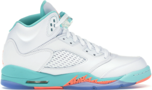 Giày Nike Air Jordan 5 Retro 'Light Aqua' 440892-100
