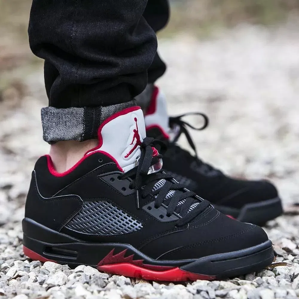 Giày Nike Air Jordan 5 Retro Low BG 'Alternate 90' 314338-001 - Ảnh 3