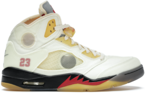 Giày Nike Air Jordan 5 SP x Off-White 'Sail' DH8565-100