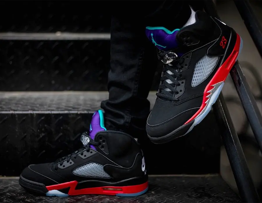 Alternative view of Giày Nike Air Jordan 5 Retro 'Top 3' CZ1786-001