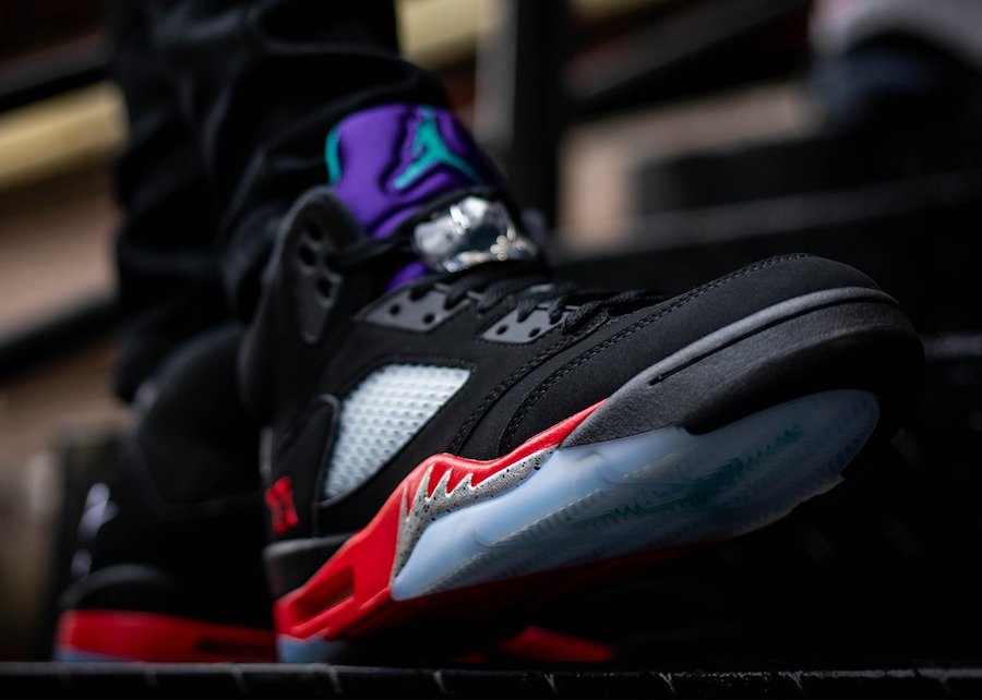 Giày Nike Air Jordan 5 Retro 'Top 3' CZ1786-001 - Ảnh 3