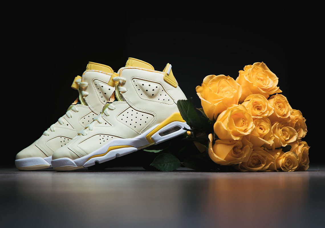 Giày Nike Air Jordan 6 Retro GG 'Citron Tint' 543390-800 - Ảnh 6