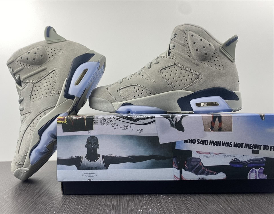 Giày Nike Air Jordan 6 "Georgetown" CT8529-012 - Ảnh 5