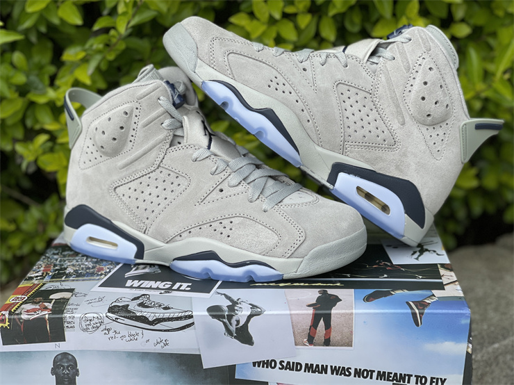 Giày Nike Air Jordan 6 "Georgetown" CT8529-012 - Ảnh 6