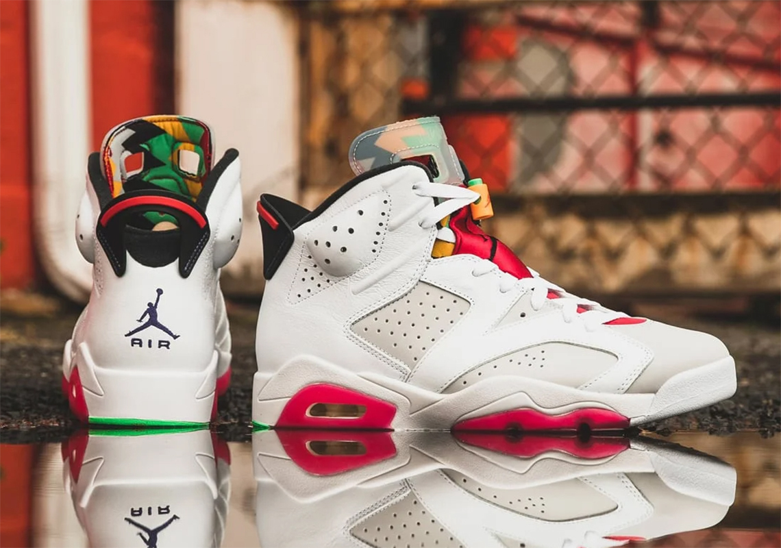 Giày Nike Air Jordan 6 Retro GS 'Hare' 384665-062 - Ảnh 5