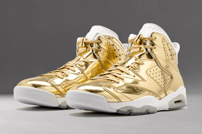 Giày Nike Jordan 6 Retro 'Pinnacle Metalic Gold' 854271-730 - Ảnh 6