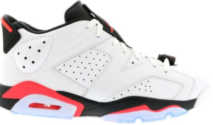Giày Nike Jordan 6 Retro Low 'White Infrared' 304401-123